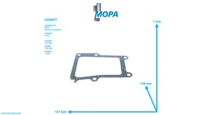 GASKET - 5590982480 suitable for MTU engines