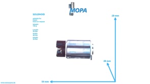 SOLENOID - 01304804 suitable for Deutz engines