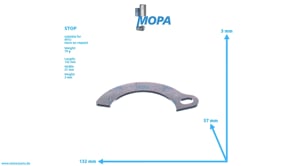 STOP - 5261420144 suitable for MTU engines