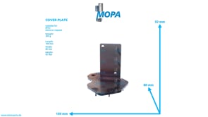 COVER PLATE - 5580100067 suitable for MTU engines