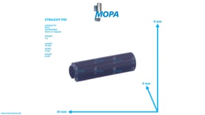 SPANNSTIFT - 001481008004 passend für MTU Motoren