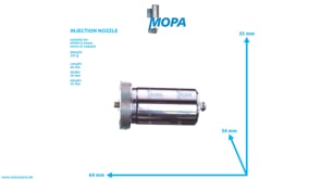 EINSPRITZDUESE - 02092952 passend für MWM & Deutz Motoren EINSPRITZDUESE - 02092952 passend für MWM & Deutz Motoren