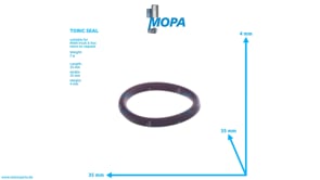 TORIC SEAL - 06563311261 suitable for MAN D engines