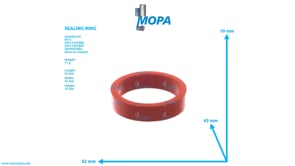 DICHTRING - 5800110259 passend für MTU Motoren
