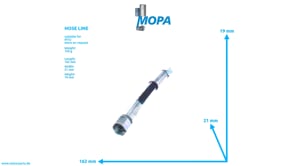 SCHLAUCHLEITUNG - 735038008116 passend für MTU Motoren