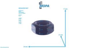 HEXAGON NUT - 01122482 suitable for Deutz engines