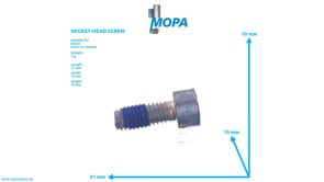 SOCKET-HEAD SCREW - 01321046 suitable for Deutz engines