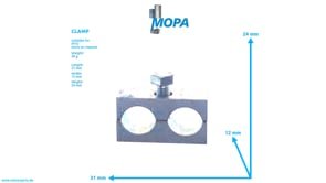 CLAMP - 10094-216 suitable for MTU engines CLAMP - 10094-216 suitable for MTU engines