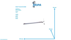 EINLASSVENTILKEGEL - 12275153 passend für MWM & Deutz Motoren EINLASSVENTILKEGEL - 12275153 passend für MWM & Deutz Motoren