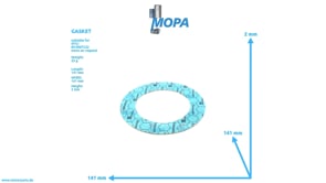 GASKET - 202690080000 suitable for MTU engines
