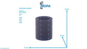 COUPLING SLEEVE - 51052070009 suitable for MAN D engines