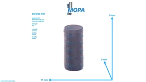 DOWEL PIN - 51913010084 suitable for MAN D engines