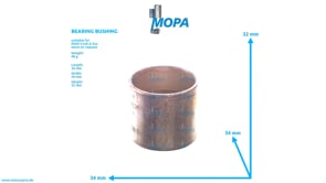 BEARING BUSHING - 51930200355 suitable for MAN D-engines
