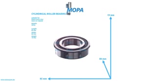 CYLINDRICAL ROLLER BEARING - 51934200015 suitable for MAN D engines