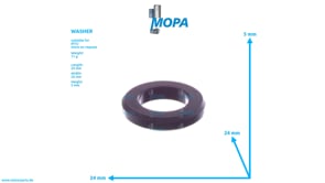 WASHER - 5879900040 suitable for MTU engines