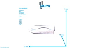 TAB WASHER - 700291008400 suitable for MTU engines