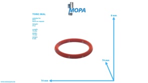 TORIC SEAL - 700429058002 suitable for MTU engines TORIC SEAL - 700429058002 suitable for MTU engines