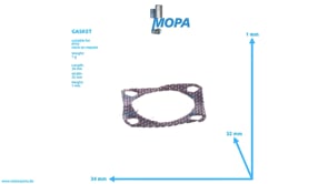 GASKET - 0035317483 suitable for MTU engines GASKET - 0035317483 suitable for MTU engines