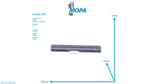 DOWEL PIN - 01105091 suitable for Deutz engines