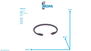 CIRCLIP - 01107832 suitable for Deutz engines