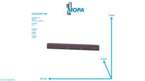 STRAIGHT PIN - 01115445 suitable for Deutz engines