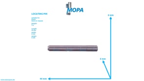 LOCATING PIN - 04176057 suitable for Deutz engines