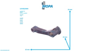 LEVER/ARM - 04286057 suitable for Deutz engines