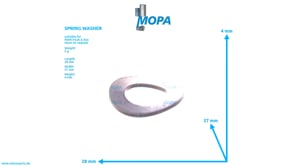 SPRING WASHER - 06160460213 suitable for MAN D-engines