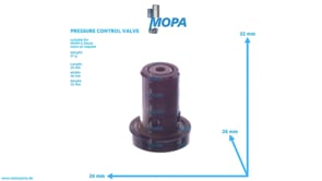 PRESSURE CONTROL VALVE - 12037563 suitable for MWM & Deutz engines