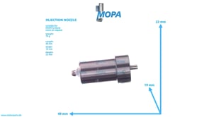 INJECTION NOZZLE - 12152995 suitable for MWM & Deutz engines