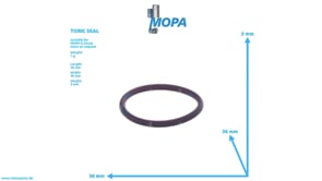 TORIC SEAL - 12523971 suitable for MWM & Deutz engines