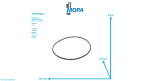 TORIC SEAL - 12523985 suitable for MWM & Deutz engines