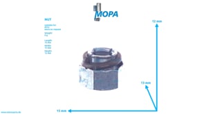 NUT - 5069900251 suitable for MTU engines NUT - 5069900251 suitable for MTU engines