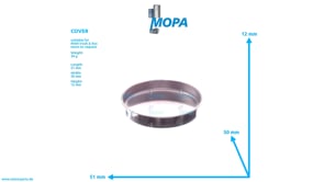 COVER - 51916060053 suitable for MAN D engines