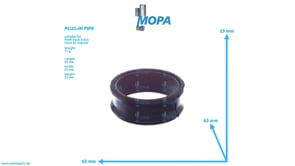 PLUG-IN PIPE - 51981820026 suitable for MAN D-engines
