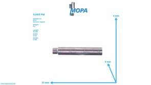 FUEHRUNGSBOLZEN - 5550750174 passend für MTU Motoren