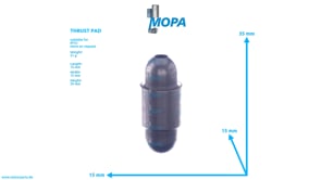 THRUST PAD - 5840780024 suitable for MTU engines
