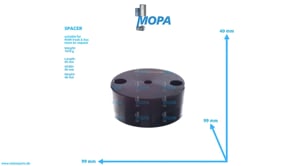 SPACER - 80996060264 suitable for MAN D-engines