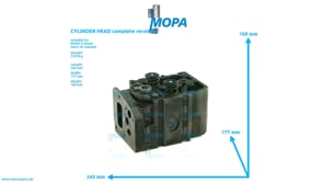 CYLINDER HEAD complete recondit. - 04052475RECON suitable for MWM & Deutz engines CYLINDER HEAD complete recondit. - 04052475RECON suitable for MWM & Deutz engines