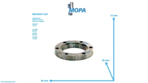 BEARING CAP - 12137008 suitable for MWM & Deutz engines