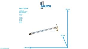 INLET VALVE - 3825374 suitable for Volvo/Volvo Penta engines
