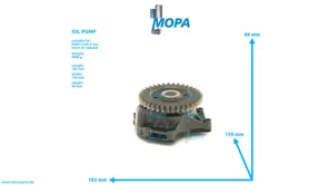 OELPUMPE - 51051007061 passend für MAN D Motoren