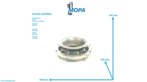 INTAKE HOUSING - 5120210102 suitable for MTU engines