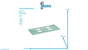 FIRE-GUARD BLANKET - 5842030992 suitable for MTU engines FIRE-GUARD BLANKET - 5842030992 suitable for MTU engines