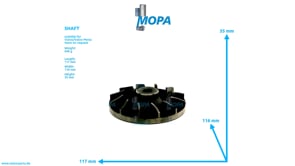 WELLE - 8121826 passend für Volvo/Volvo Penta Motoren
