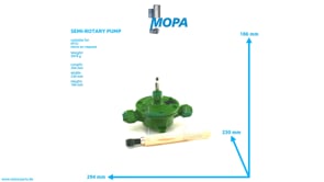 SEMI-ROTARY PUMP - 0001812398 suitable for MTU engines