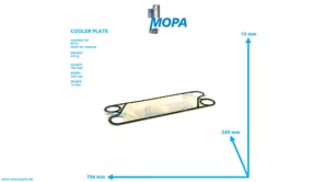 KUEHLERPLATTE - 0002036846 passend für MTU Motoren