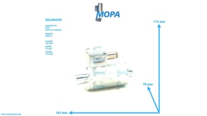 SOLENOID - 0005341632 suitable for MTU engines