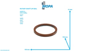 ROTARY SHAFT LIP SEAL - 00094765 suitable for MWM & Deutz engines