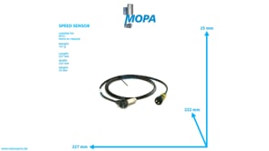 DREHZAHLAUFNEHMER - 0011530220 passend für MTU Motoren